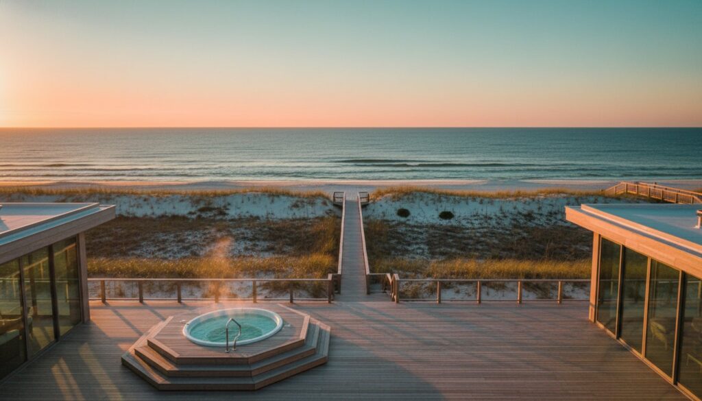 The Restorative Benefits of an Oceanfront Rental with an Outdoor Spa