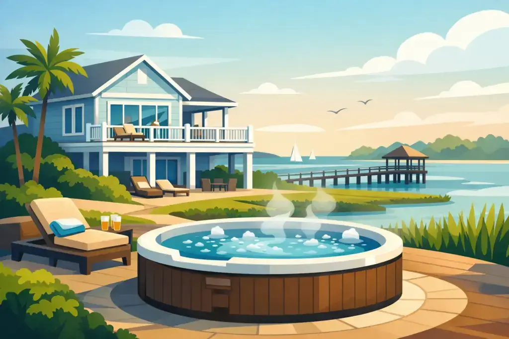 Murrells Inlet Vacation Home With Hot Tub